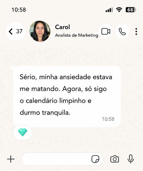 Depoimento de Carol