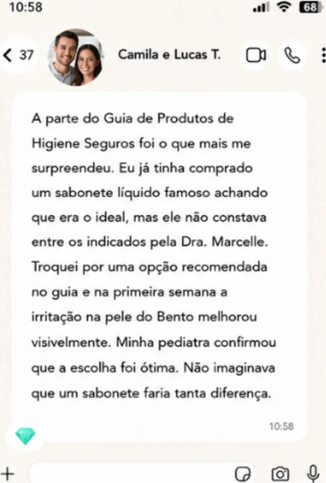 Depoimento de Camila e Lucas T.