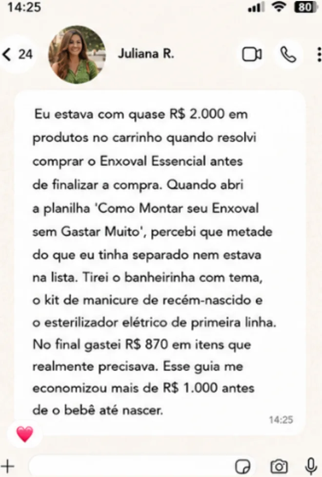Depoimento de Juliana R.