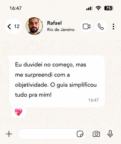 Depoimento de Rafael